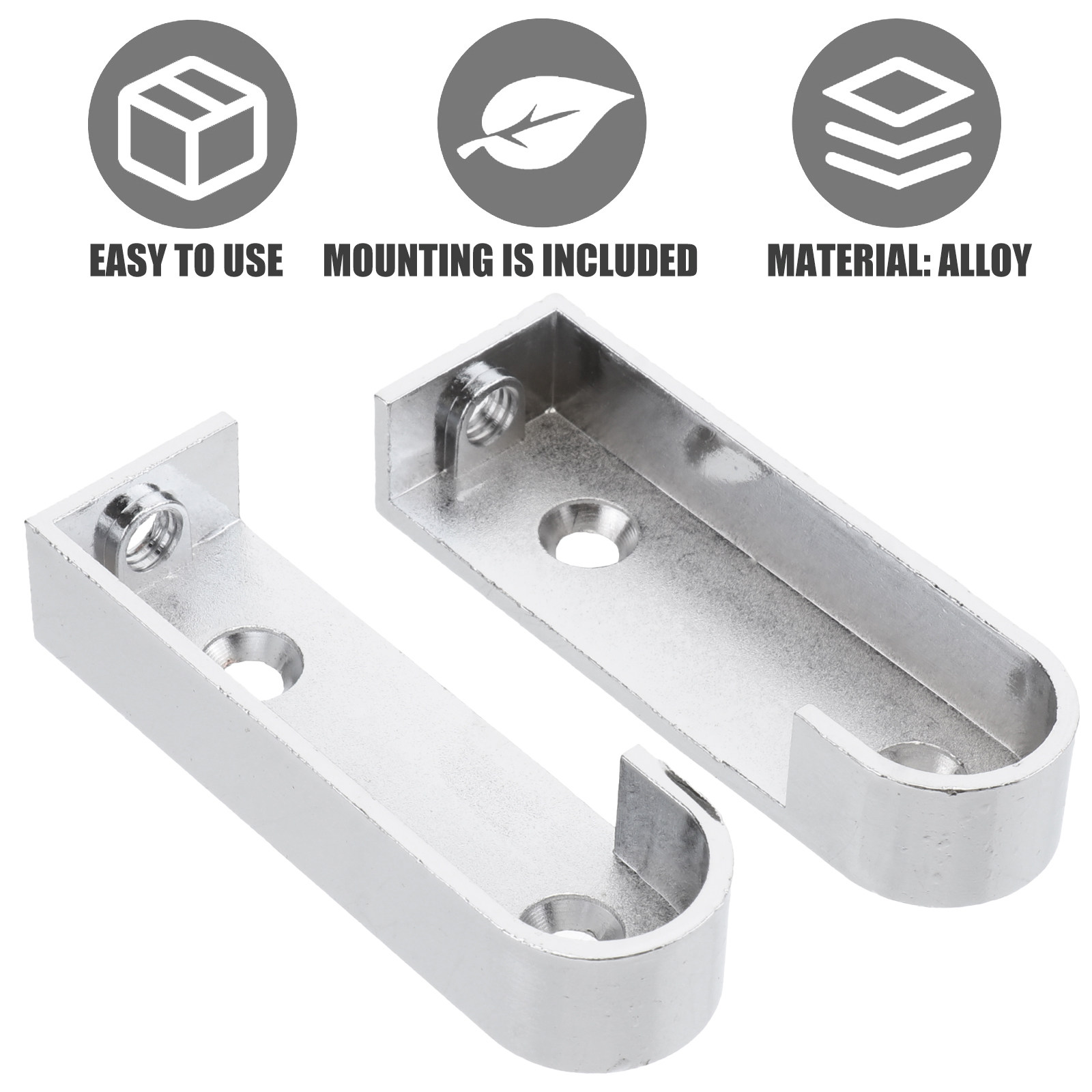 Quality Furniture Hardware - 2Pcs High Quality Cast Metal Rod