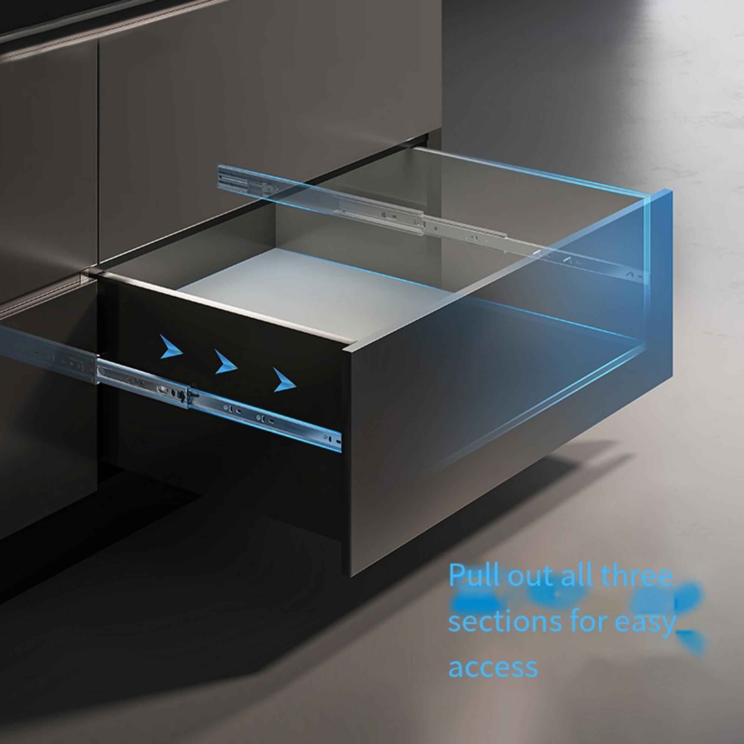 2Pcs Metal Buffer Drawer Slide - Furniture Rails Hardware recensie en prijs