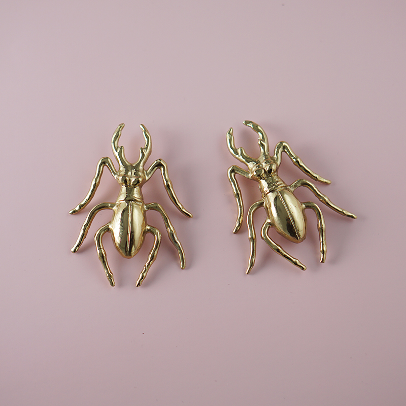 Brass Beetle Drawer Pulls Inse - Unique Furniture Hardware Pulls recensie en prijs
