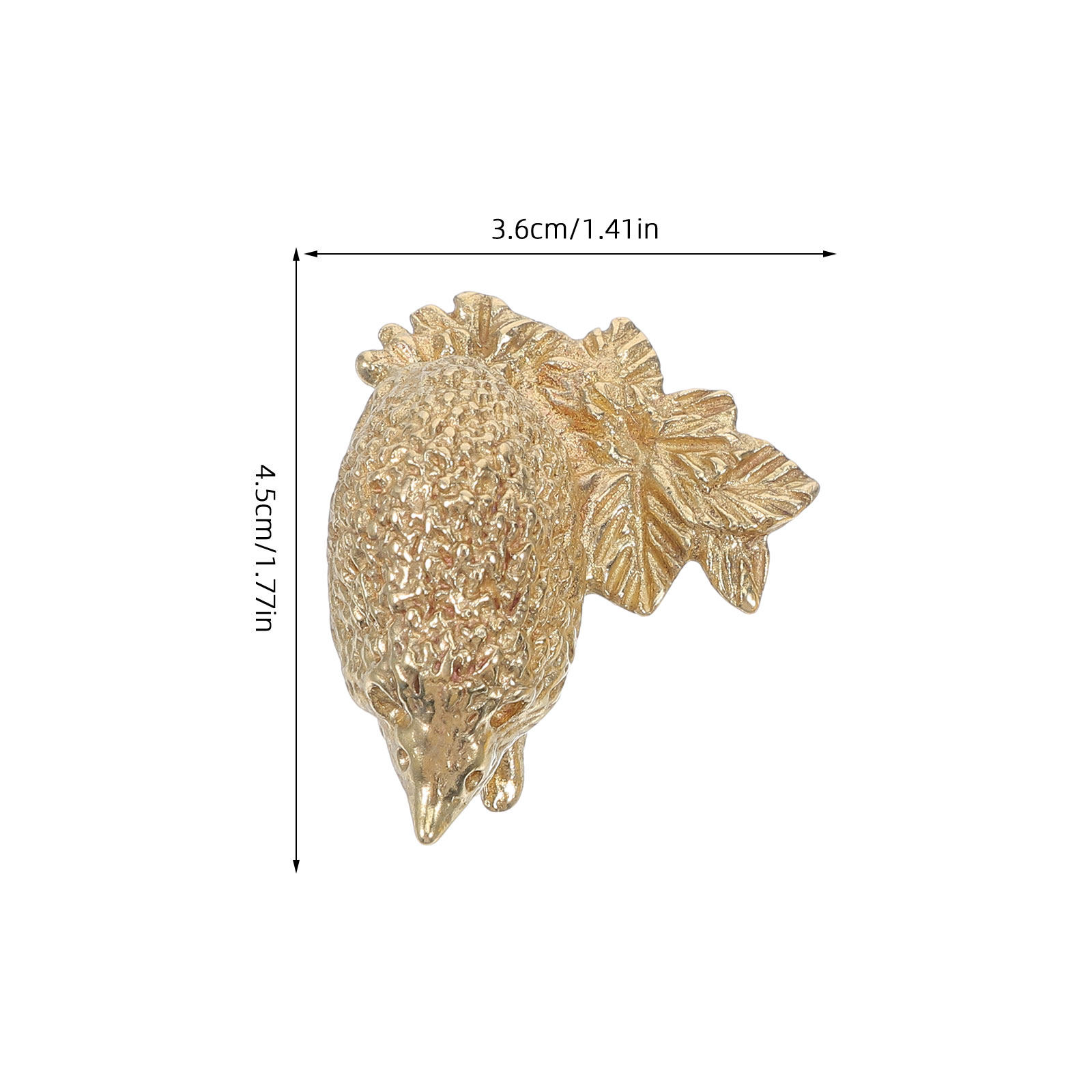 Brass Hedgehog Cabinet Knob Un - Unique Furniture Hardware Pulls recensie en prijs