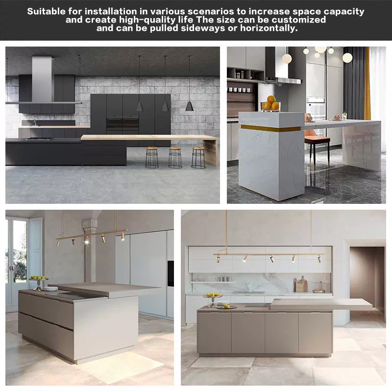 Electric Kitchen Island Telesc - Furniture Rails Hardware recensie en prijs