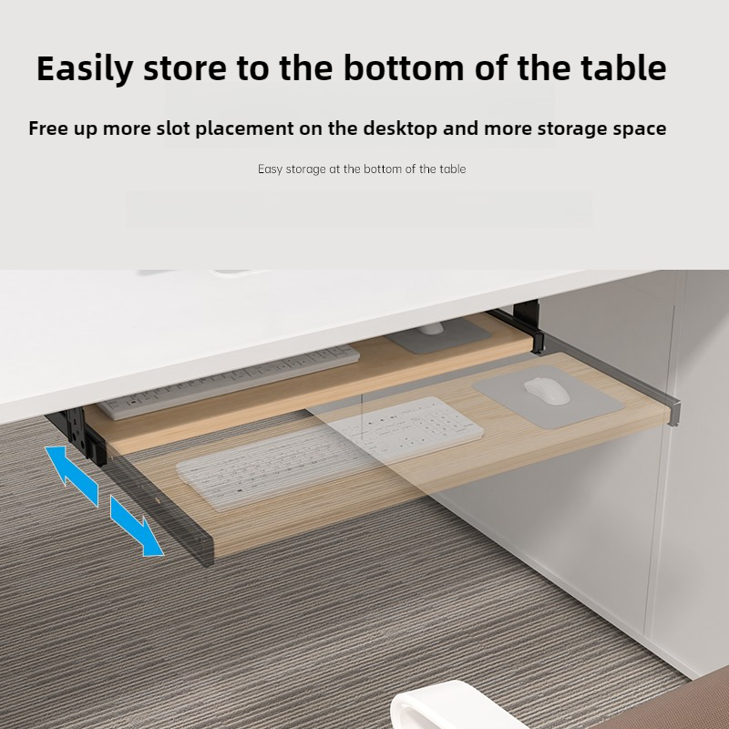 Under Desk Keyboard Tray Slide - Drawer Organizer Peg recensie en prijs