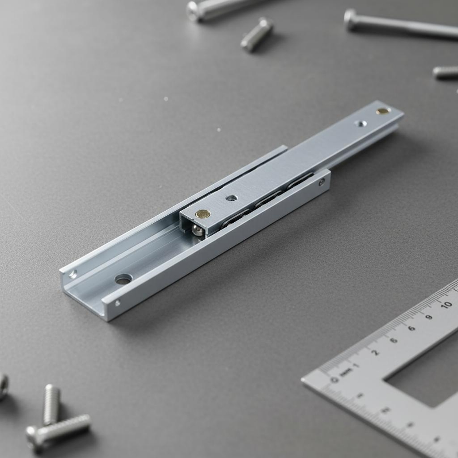 Aluminum Drawer Slide Quiet Op - Furniture Rails Hardware recensie en prijs