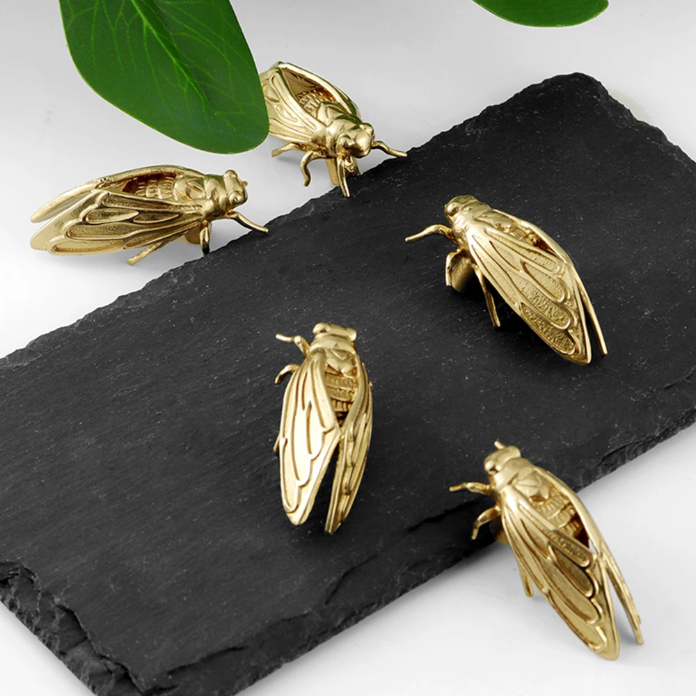 Brass Cicada Cabinet Door Knob - Unique Furniture Hardware Pulls recensie en prijs