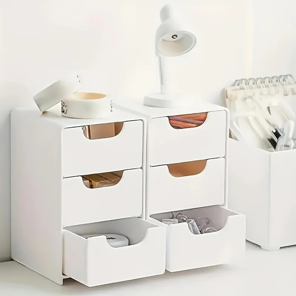 Chic 3-Tier Desk Organizer wit - Drawer Organizer Peg recensie en prijs