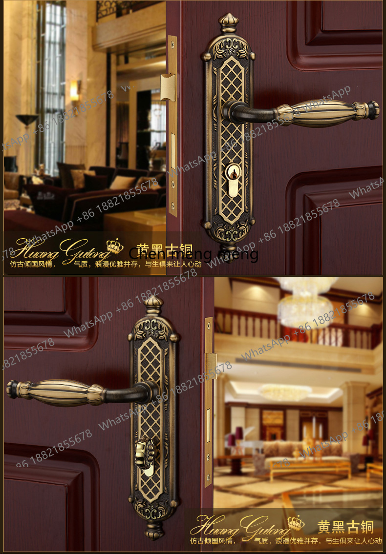 High Grade Pure Copper Door Lo - Furniture Grade Hardware recensie en prijs