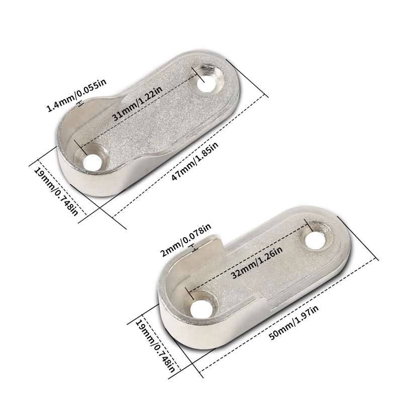 6pcs Bracket, Furniture Hardwa - Furniture Rails Hardware recensie en prijs