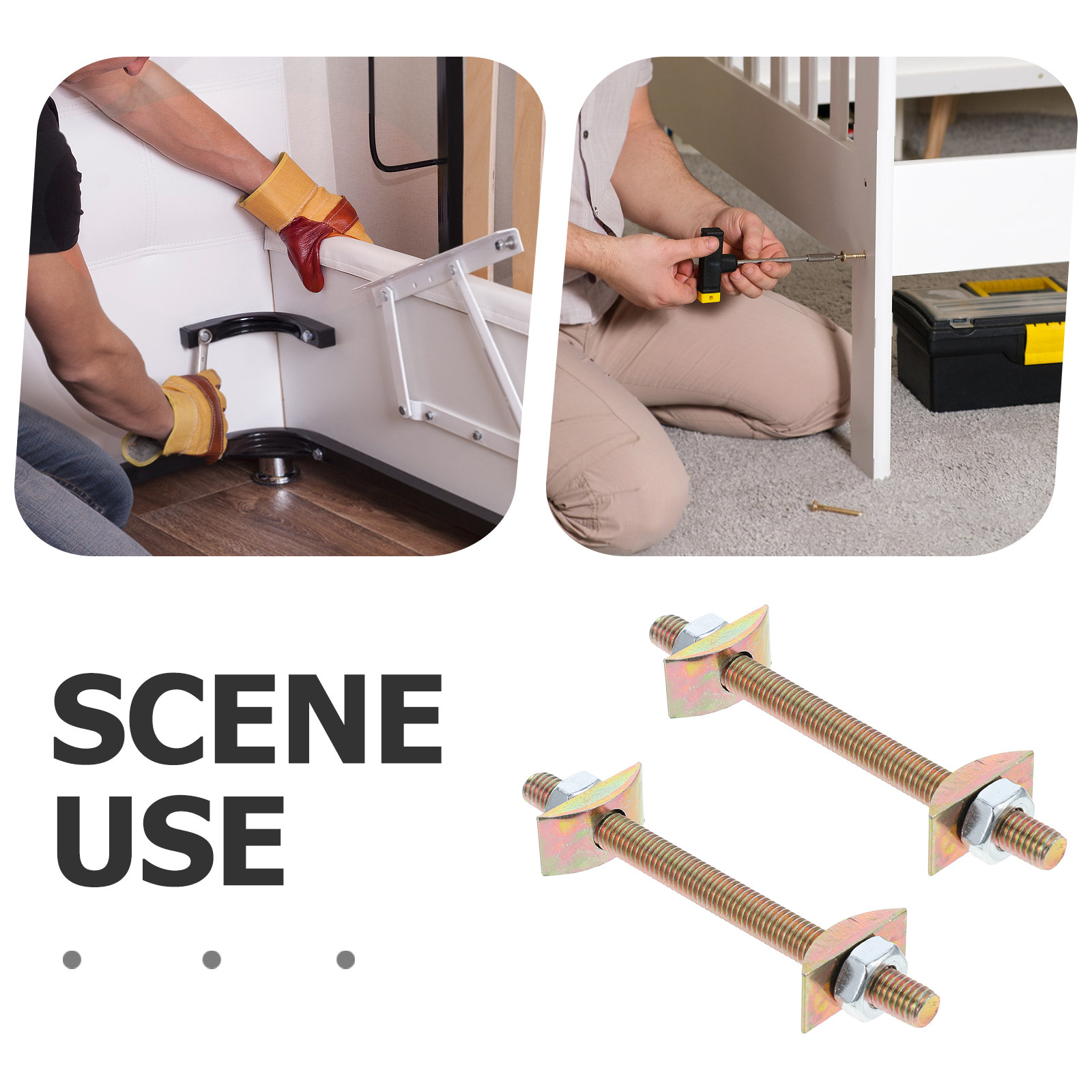 8Pcs Heavy Duty Bed Frame Corn - Furniture Rails Hardware recensie en prijs